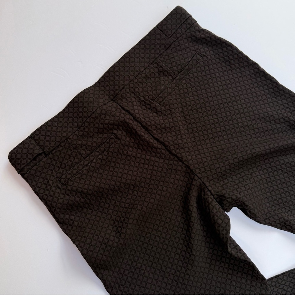 Woman’s Raffaella Comfort Stretch Pants Black Textured Size 12​ - Picture 8 of 8